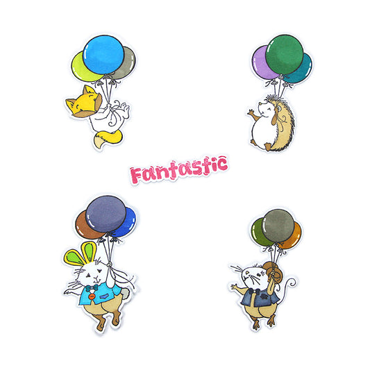 Animal Stamp and Dies coordinating