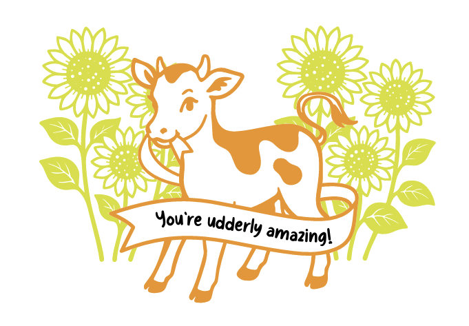 Cows Clear Stamps and Die Set – Perfect for Farm-Inspired Crafts