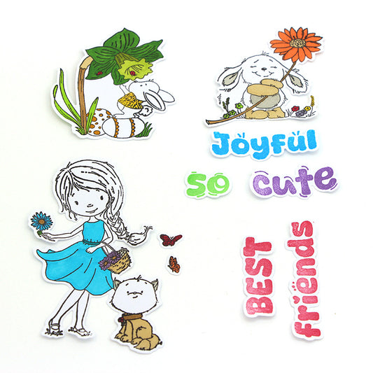 Beautiful Stamp and Dies coordinating